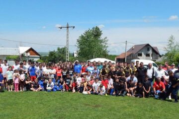 Peste 170 de copii și juniori au participat la turneul de minirugby Viorel și Mitică Negru de la Luncușoara