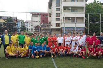 Copiii etnicilor polonezi au jucat fotbal în turneu