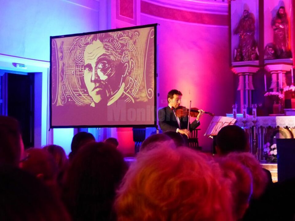 Violonistul Alexandru Tomescu, la Catedrala Romano-Catolică „Sf. Ioan Nepomuk” din Suceava