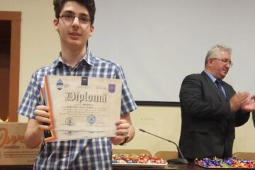 Paul Florin Rebenciuc - Premiul I la clasa a VIII-a