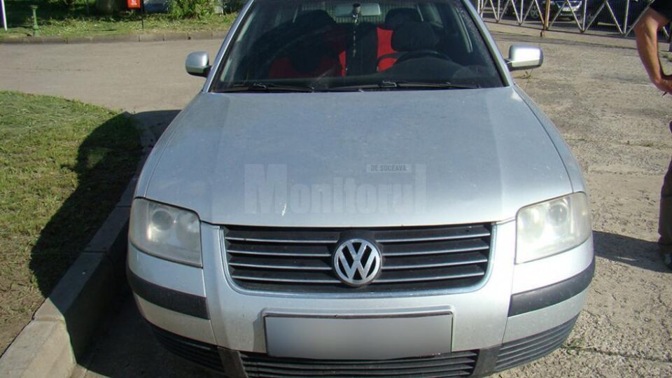 Volkswagen căutat de autoritățile italiene, descoperit în PTF Siret