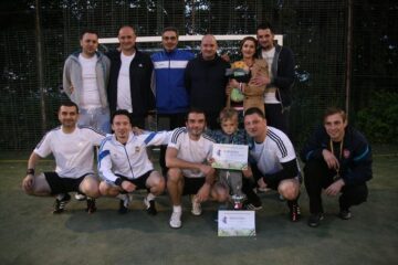 Profesorii au câștigat primul trofeu în Campionatul Bugetarilor