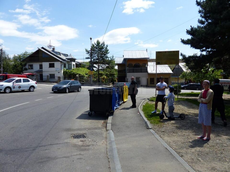 Pubelele care pun în pericol traficul