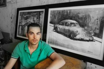 Alexandros Karciucas Pintilii, invitat la Bienala Internațională de Acuarelă din Salonic