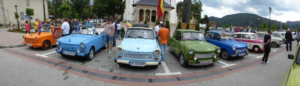 Expoziția din centrul orașului Gura Humorului
