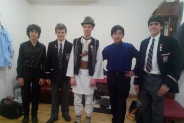 Alexandru Cozaciuc, la Moscova, alături de alți tineri talentați