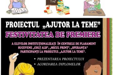 46 de copii instituționalizați în centre de plasament au beneficiat de programul „Ajutor la teme”