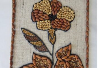 Tablou realizat în atelierul de artă decorativă