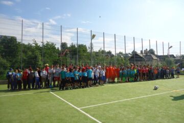 Competiția de fotbal din cadrul Proiectului,,Mișcare, sănătate și voie bună”, la Cacica