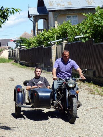 Motocicleta Dnepr MT 11, cu motor în patru timpi, de 600 de cmc. O bijuterie pe trei roți