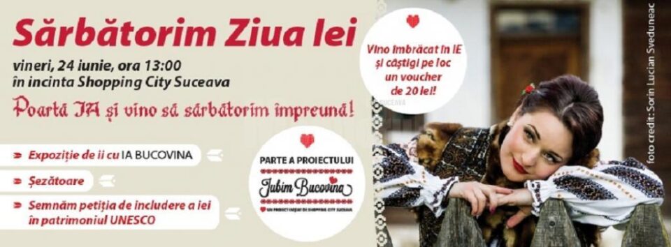 „Ziua universală a iei”, la Shopping City Suceava