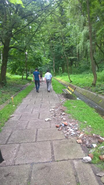 Șipote, parcul rușinii Sucevei
