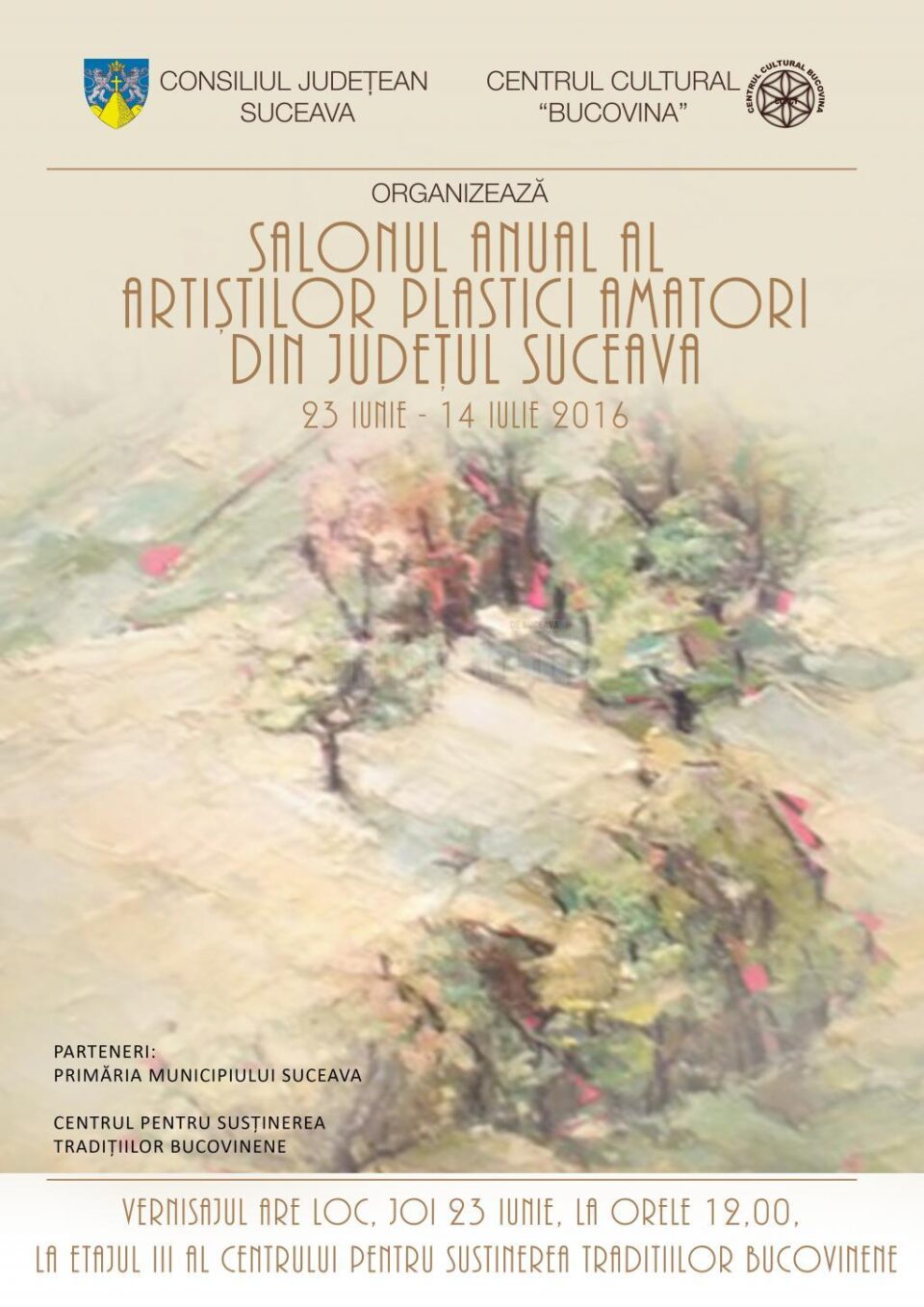 Salonul anual al artiștilor plastici amatori din județul Suceava Salonul anual al artiștilor plastici amatori din județul Suceava