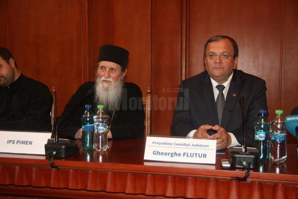 Gheorghe Flutur și-a început mandatul cu binecuvântarea Arhiepiscopului Sucevei și Rădăuților, ÎPS Pimen