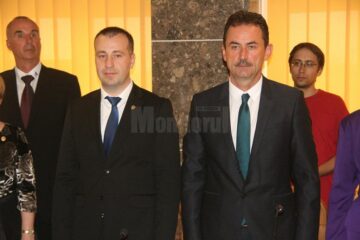 Noii viceprimari ai Sucevei - Lucian Harșovschi și Marian Andronache