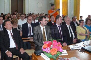 Ședința de constituire a Consiliului Local al municipiului Fălticeni