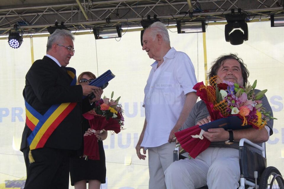 Înmânarea diplomelor de Cetățeni de Onoare, la Zilele Sucevei