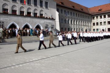 Ceremonie solemnă la final de an școlar, la Colegiul Național Militar „Ștefan cel Mare”