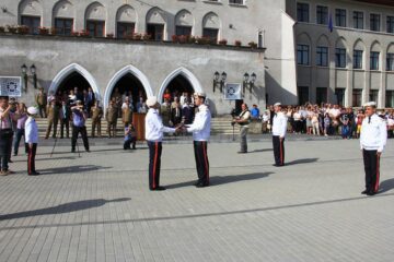 Ceremonie solemnă la final de an școlar, la Colegiul Național Militar „Ștefan cel Mare”