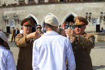 Ceremonie solemnă la final de an școlar, la Colegiul Național Militar „Ștefan cel Mare”
