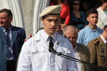 Ceremonie solemnă la final de an școlar, la Colegiul Național Militar „Ștefan cel Mare”