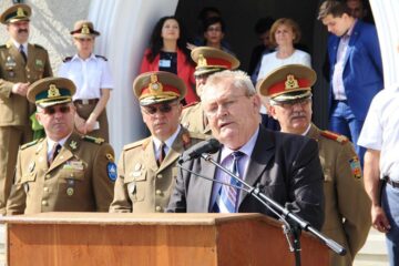 Ceremonie solemnă la final de an școlar, la Colegiul Național Militar „Ștefan cel Mare”