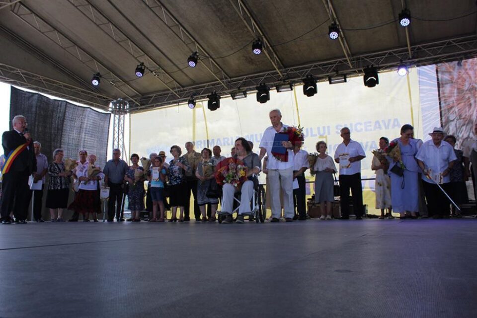Ion Lungu și Cuplurile de Aur premiate la Zilele Sucevei