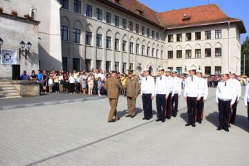 Ceremonie solemnă la final de an școlar, la Colegiul Național Militar „Ștefan cel Mare”