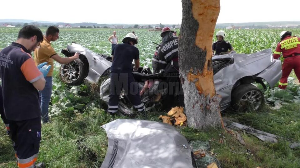 Un tânăr și-a pierdut viața într-un tragic accident la Milișăuți