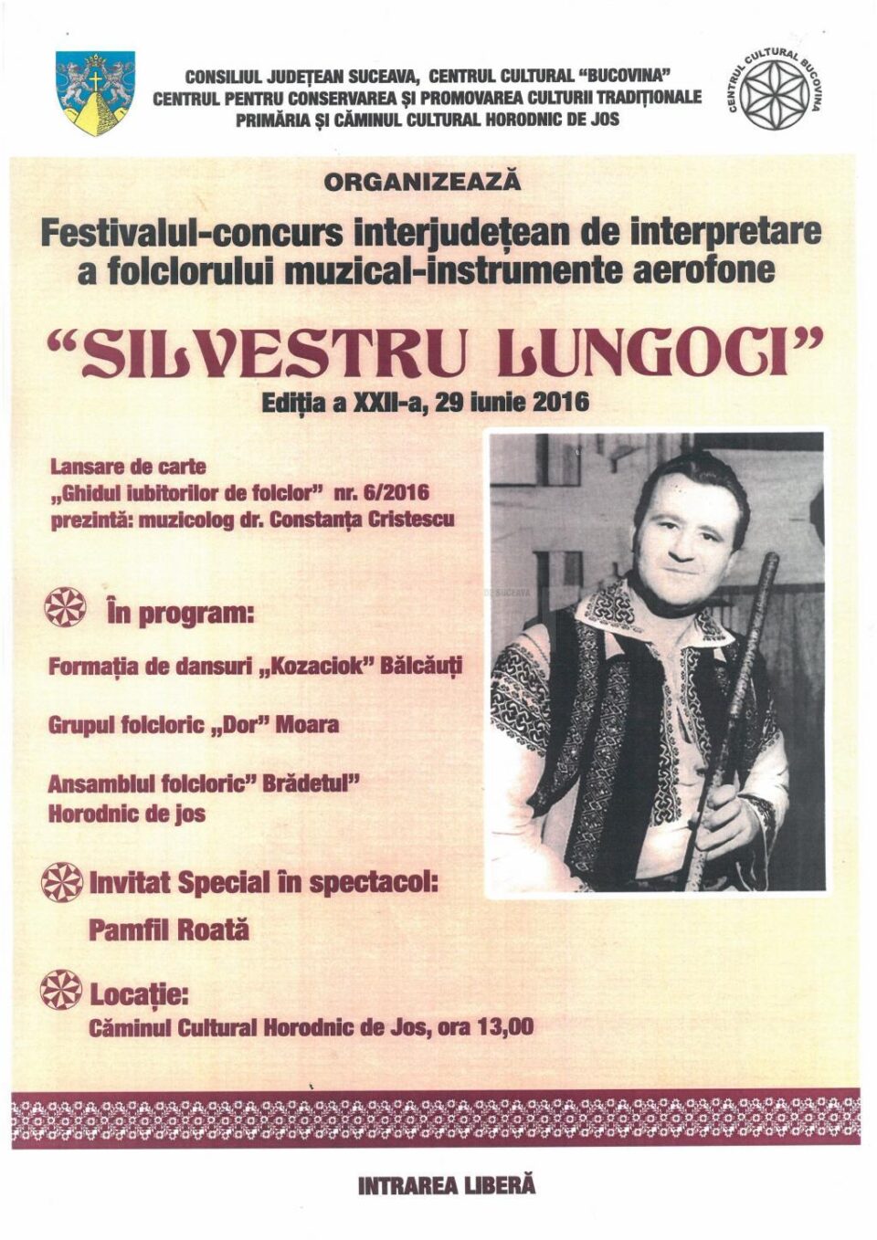 Festivalul „Silvestru Lungoci” Festivalul „Silvestru Lungoci”