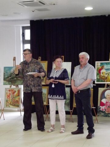 Vernisajul Salonului de vară al artiștilor plastici amatori din județul Suceava