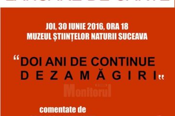 „Doi ani de continue dezamăgiri”, comentarii pe teme politico-administrative