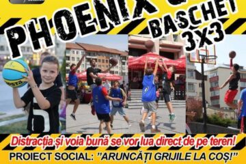 Phoenix Cup - Baschet 3 x 3, competiție sportivă în centrul municipiului Suceava și în Burdujeni