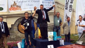 Dănuț Crainiciuc, pe prima treaptă a podiumului