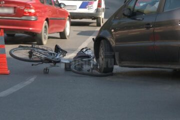 Patru bicicliști au fost implicați în accidente rutiere, în aceeași zi