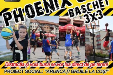 Phoenix Cup - Baschet 3 x 3, competiție sportivă în centrul municipiului Suceava și în Burdujeni