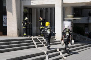 Peste 200 de salvatori și-au testat pregătirea în cazul unui dezastru, în centrul Sucevei