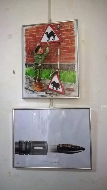 Un caricaturist din Israel a obținut medalia de aur la Expoziția Internațională de Grafică Satirică BUCOVINA – ROMÂNIA
