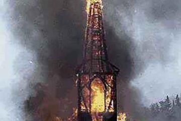 „A trăsnit în biserică...”