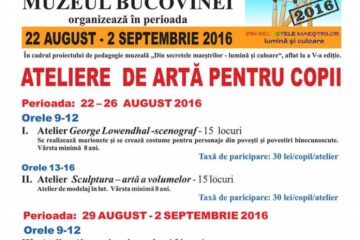 Ateliere de artă pentru copii