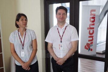 Diana Potoroacă și Lucian Vacariuc