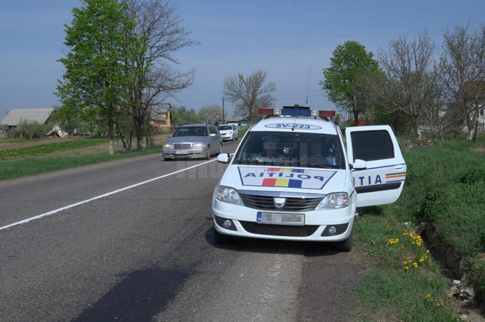 Acțiune de control cu radarele pe E 85, pe sectorul Drăgușeni-Vadu Moldovei