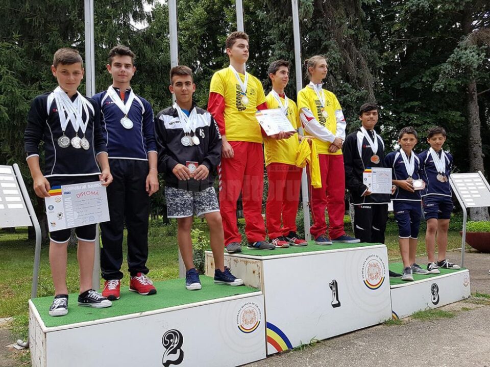 Sportivii din județ au reușit 9 medalii la naționalele de pușcă pentru juniori II