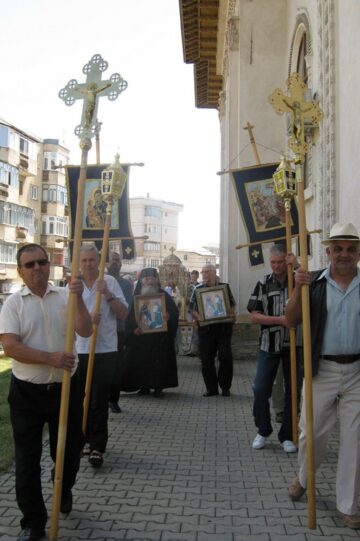 Procesiune religioasă premergătoare Zilelor municipiului Fălticeni