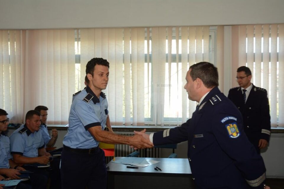 51 de agenți de poliție încadrați din sursă externă au depus jurământul de credință