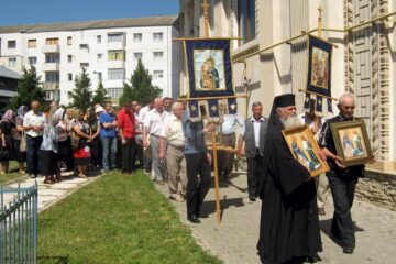 Procesiune religioasă premergătoare Zilelor municipiului Fălticeni