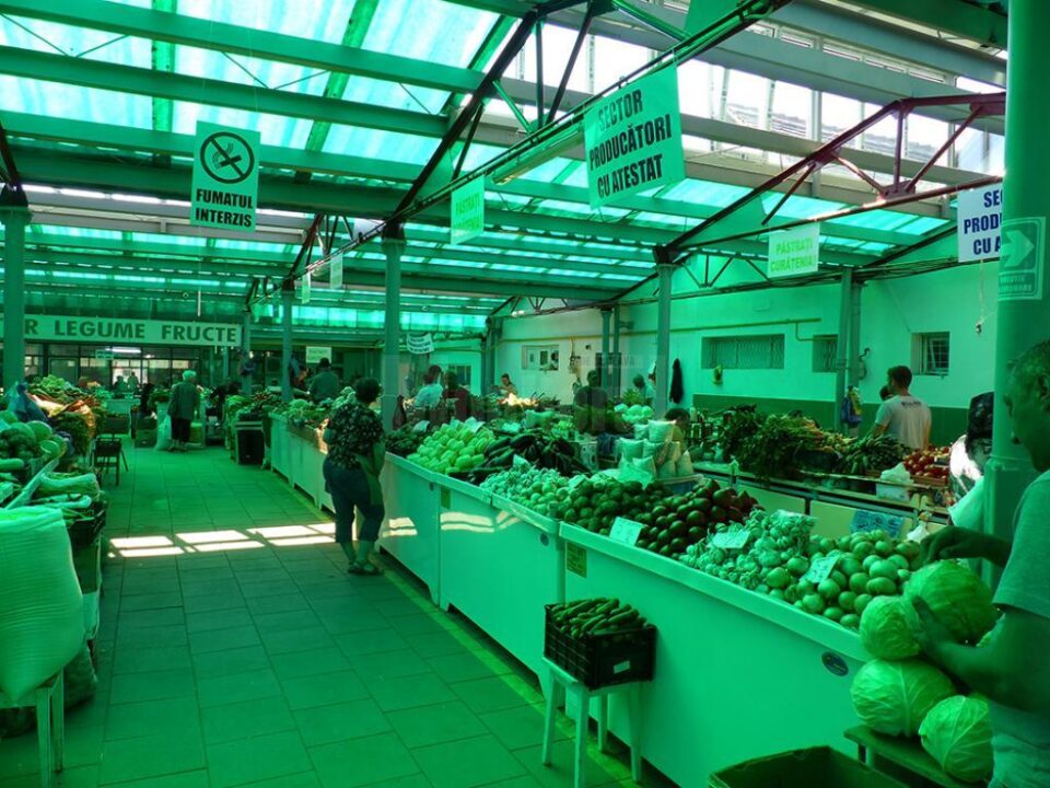 Raionul de zarzavaturi din Piața Mare