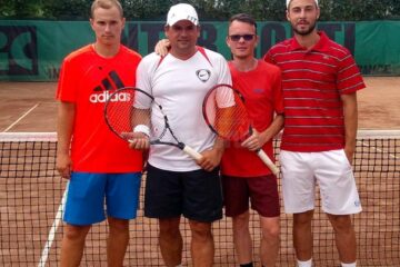 Finaliștii probei de dublu la nivelul 7, toi patru de la CS Select Suceava