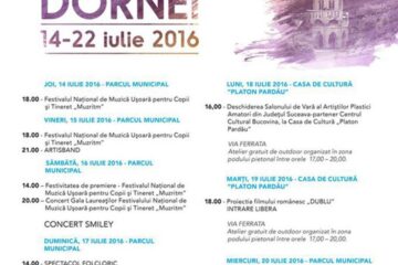 Manifestări culturale și sportive la „Zilele Dornei”
