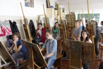 Elevii care sunt admisi au sustinut probe de aptitudini